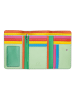 MYWALIT Medium Tri-fold Geldbörse I Leder 14 cm in sicily