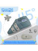 Yihakids Leder-Krabbelschuhe in Blau