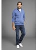 Man's World Sweatjacke in blau-melange