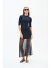 InWear Jerseykleid AveryIW Tight fit in Marine Blue