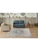 Kayoom Orient Teppich Milan 225 in blau - rechteckig