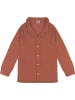 Janice Damen Musselin Hemdbluse mit langer Hose in Terracotta