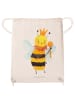 Mr. & Mrs. Panda Jutebeutel Biene König ohne Spruch in Creme