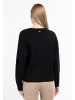 DreiMaster Klassik Damen Strick Pullover in Schwarz