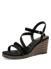 Tamaris Sandalette in schwarz