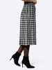 Heine Strickrock in schwarz-ecru-gemustert