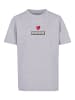 F4NT4STIC T-Shirt Happy New Year Silvester 2023 in grau meliert