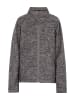 DreiMaster Maritim Mädchen (Kids) Fleecejacke in Grau Melange