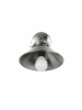 Licht-Erlebnisse Wandlampe (B)15 x (H)16 cm in Silber matt