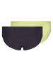 Skiny Slip 2er Pack in Dunkelblau/Hellgrün