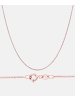 Diamant L'éternel Halskette aus 585 Roségold in Roségold