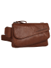 SPIKES & SPARROW Gürteltasche echt Leder in cognac