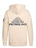 Petrol Industries Grafische Hoodie in Gelb