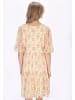 Usha Women Dress in cream offwhite