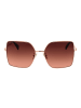 Max Mara Damen Sonnenbrillen Schmetterling Roségold