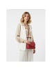 Lazarotti Bologna Leather Crossbody Umhängetasche Leder 22 cm in red
