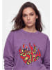 myMo ROCKS Women Sweatshirt in Purple