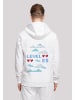 F4NT4STIC Basic Hoodie Happy New Year Silvester 2023 in weiß