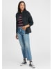 Oxmo Kapuzensweatjacke OXTelsa in Blau