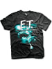 E.T. T-Shirt in Schwarz