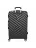 Paradise by CHECK.IN Kingston - 4-Rollen-Trolley Set 3tlg. (lila) in schwarz