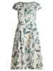 BETTY & CO Cocktailkleid mit Aufdruck in Nature/Green