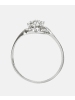 Diamant L'éternel Cluster-Ring aus 375 Weißgold mit Diamant