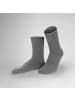 Hudson Socken Relax Soft druckfreier Bund in Grau-mel.