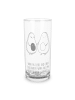 Mr. & Mrs. Panda Longdrinkglas Avocado Pärchen mit Spruch in Transparent