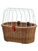 KLICKfix Doggy Basket 40 - Hundefahrradkorb (Korbklip) 52 cm in braun