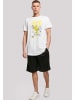 F4NT4STIC Long Cut T-Shirt Looney Tunes Tweety Pie More Puddy Tats in weiß
