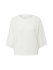 s.Oliver Strickpullover kurzarm in Creme