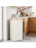 relaxdays Pfandflaschen-Sammelbehälter in Beige - 100 l