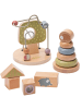 howa Motorikspielzeug Motorikschleife Stapelturm Bausteine "little woods" ab 1 Jahr