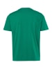 Men Plus Kurzarm T-Shirt in smaragdgrün