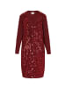 Usha Women Cardigan in burgundy