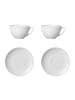 Ritzenhoff & Breker 4er Set Cappucinoset Bianco in Weiß in weiß