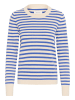 PART TWO Strickpullover GertiePW Relaxed fit in Amparo Blue Stripe