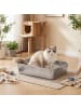 Feandrea Katzentoilette Boxal in Silbern - (B)50 x (H)15 x (T)35 cm
