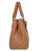 Cluty Handtasche Solcuore echt Leder in cognac