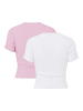 Pieces T-Shirt in Roseate Spoonbill