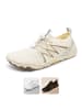 DOTALES GripStep Barfußschuhe Beige-Braun 36