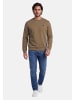 U.S. Polo Assn. Pullover USJaxxon – Herren Sweatshirt mit Rundhalsausschnitt in Camel Melange