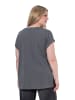 MIAMODA Shirt in dunkelgrau melange