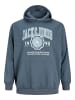 JACK & JONES PLUS Kapuzenpullover in Stormy Weather