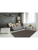 Kayoom Wohnzimmer Teppich – Kurzflorteppich Indonesia - Kediri 80 x 150 cm in taupe - rechteckig