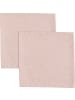 Erwin Müller Serviette 2er-Pack Madrid in altrose