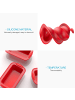 Intirilife Backform aus Silikon in Rot