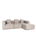 ebuy24 Sofa Box Hellgrau 256 x 164 cm