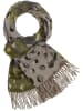 Fraas Schal in grau gelb - 0002